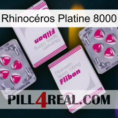 Rhinocéros Platine 8000 33